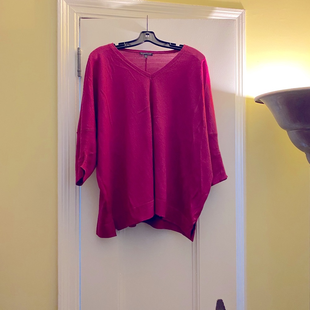 Eileen Fisher oversized sweater small